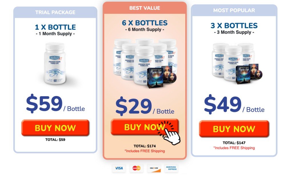 Awaken XT price sale packages — buy 1, 3 or 6 bottles official website order